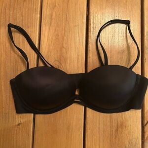 Classic Black Women's Strapless Bra